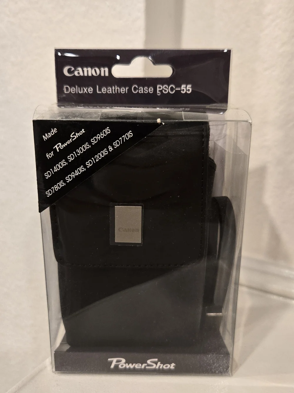 Brand New Canon PowerShot Camera Deluxe Leather Case